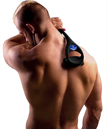 BAKblade 2.0 – Back Hair Removal and Body Shaver (DIY), Easy to Use Curved Handle for a Close, Pain-Free Shave Wet or Dry,Only Purchase from Manufacturer to Ensure 100% Authenticity