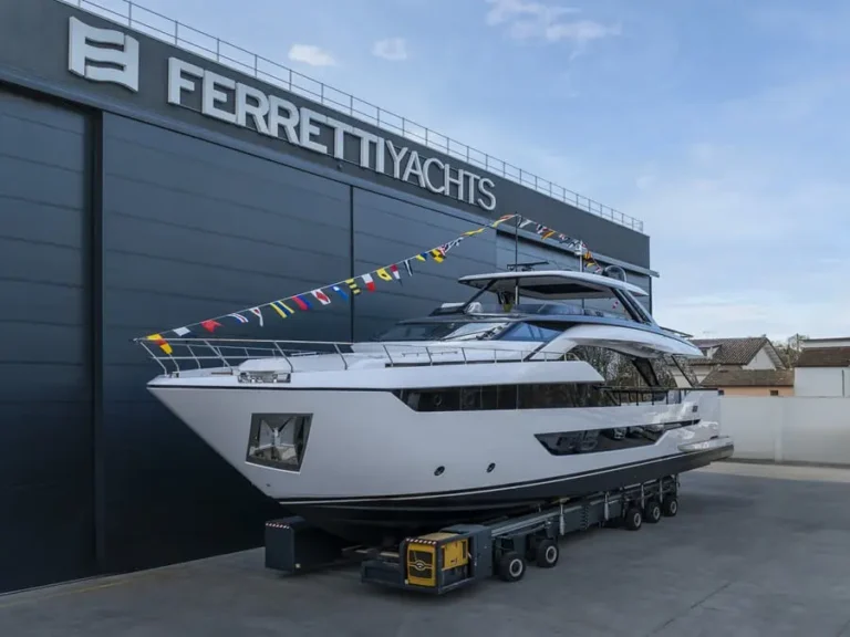 Ferretti Yachts Launches Second-Longest Model