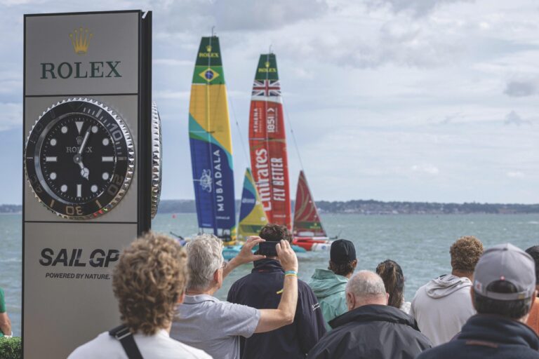Rolex Reinforces Their Role as SailGP Title Partner
